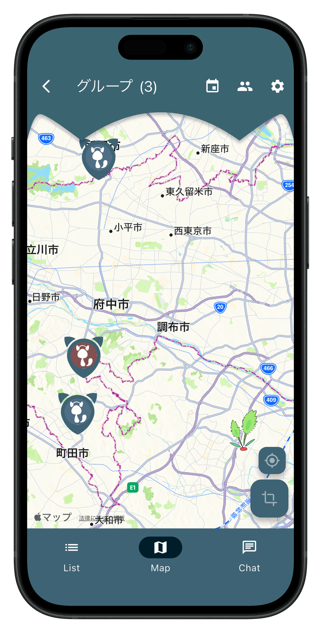 Picture of the マップ